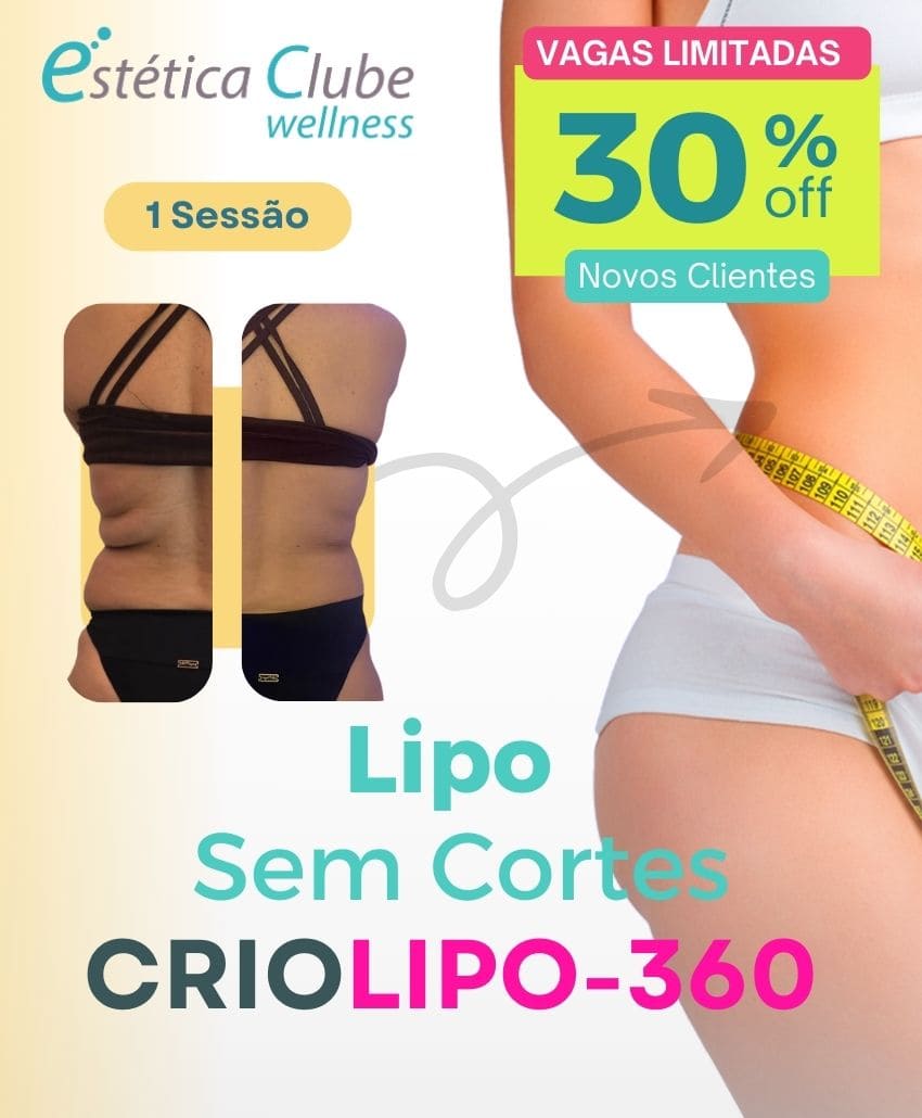 Criolipólise com desconto